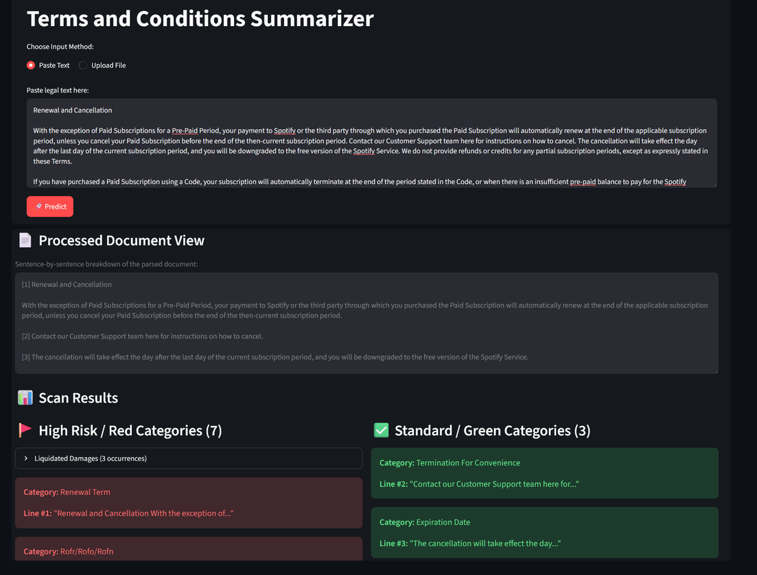T&C Analyzer
